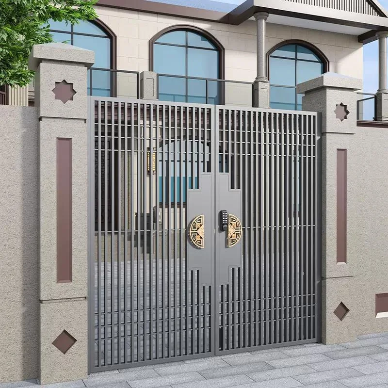 Australian arch steel doors wrought iron villa gate designs