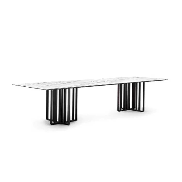 2022 Hot Selling Cheap Modern Design House Furniture Dining Table Marble Dining Table Set