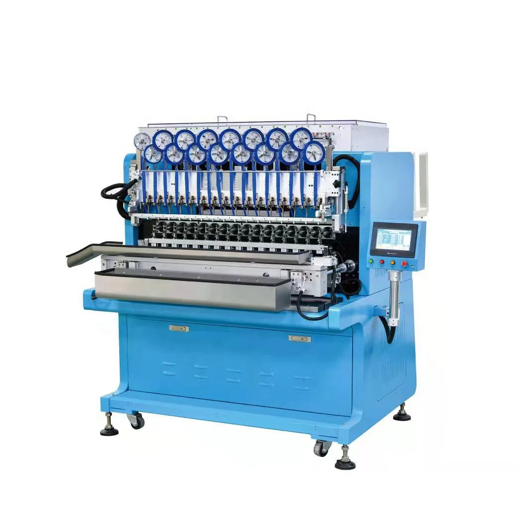 Fully automatic insulation tape taping inductor coil winding machine