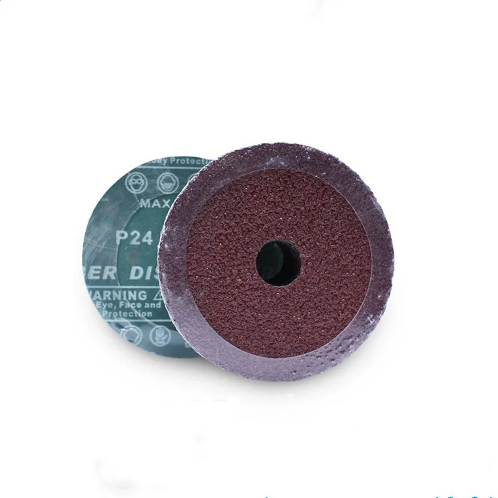 Aluminum oxide abrasive fiber disc for polishing blending edge furniture wood car paint fibre foam disco disk