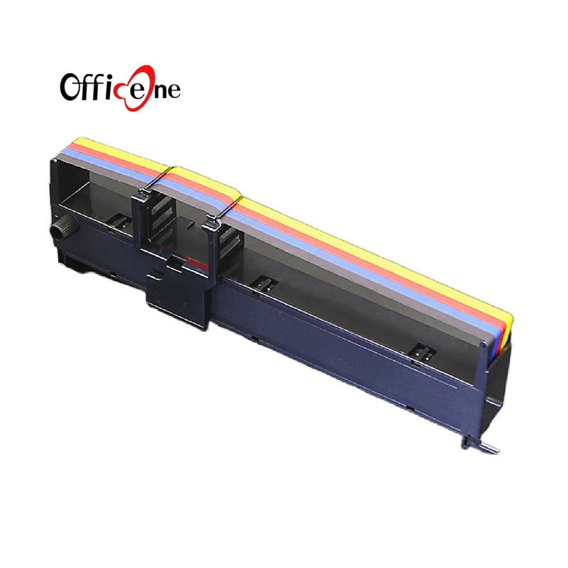 Compatible  for Epson S015073 LX300 LQ300 LQ300+ 4C  LQ800 S015077 C13S015073 ribbon cartridge FOUR Colour BLACK/RED/YELLOW/BLUE