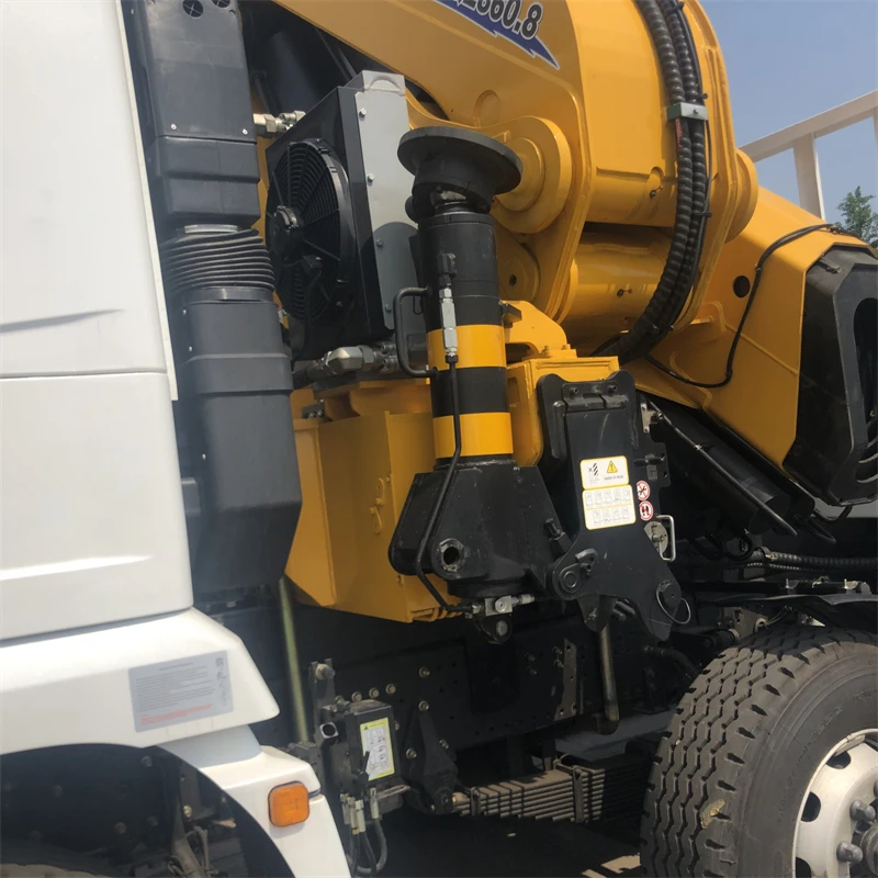 SuiZhong China Xuzhou Factory Lifting Machinery Cargo Telescopic Boom Lorry Crane  Boat Truck Mounted Lorry Crane