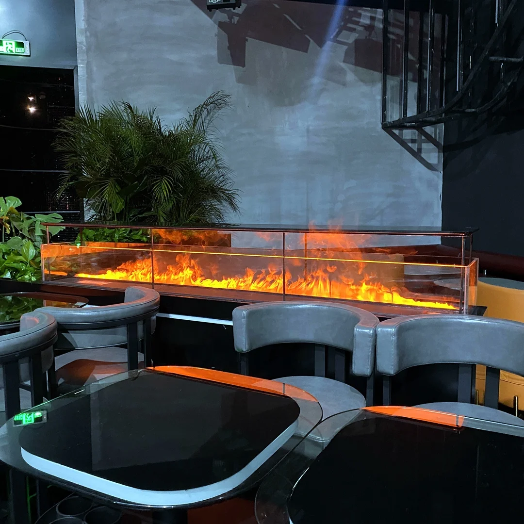 Home simulation flame fireplace decoration with no heat water vapor fireplace a generation of international