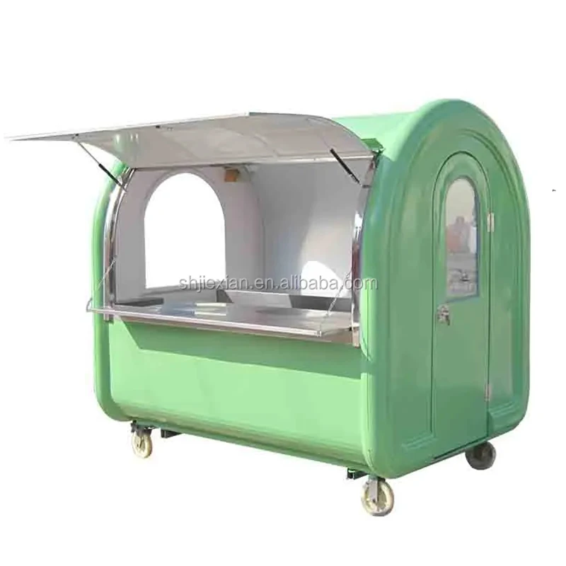 JX-FR220A Mobile Food Warmer Cart/Sweet Corn Mobile Food Carts For Sale