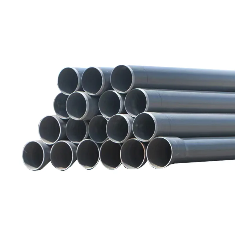 ASMM D1785 ПВХ труба SCH40 & SCH 80 NSF Сертифицированный 1/2 ' - 6' дюймов с желобчатым концом для водоснабжения