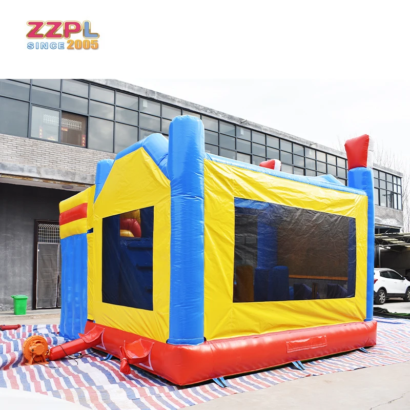Bouncy Castles Comercial Jumper Jump Castle Rubber Duck Air Machine Adult Combo Looney Tunes Bouncer Fire Fighter