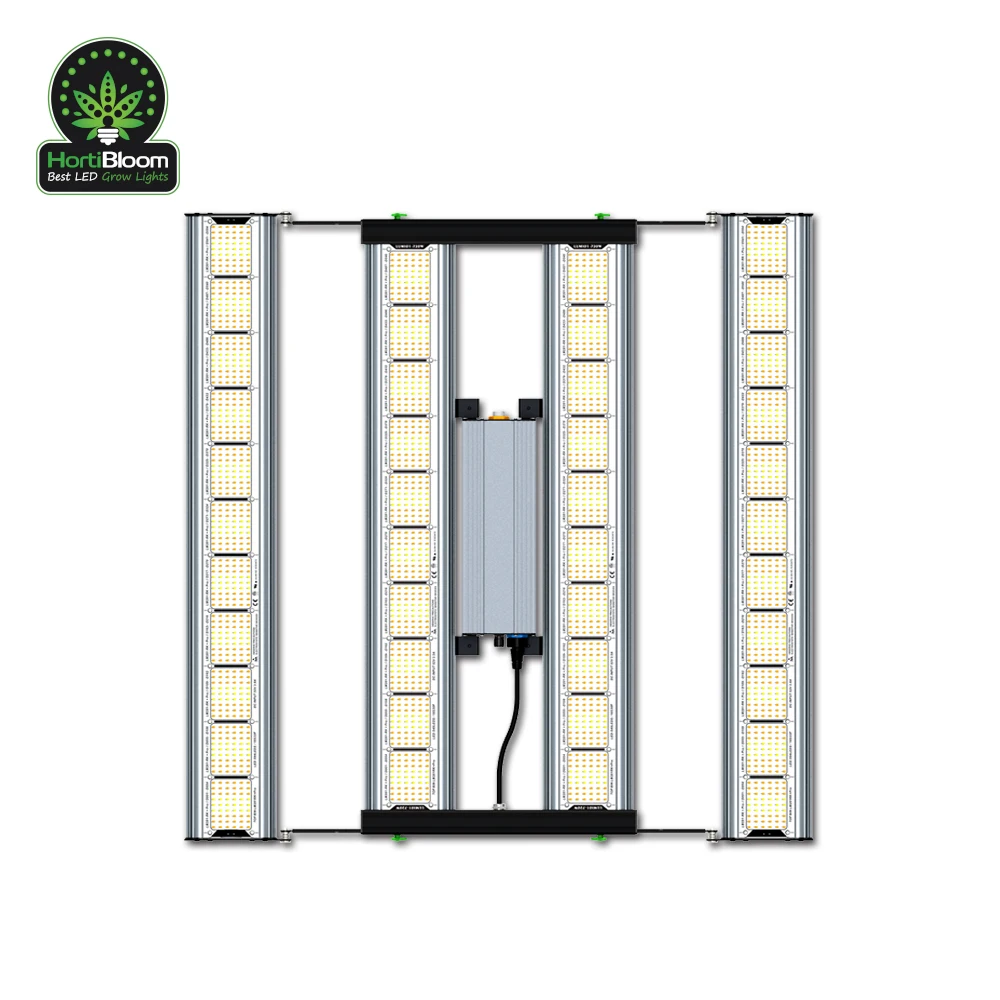 Factory direct sale HortiBloom Evo 320 520 720 800 1000w E2.8 lux dimmable horticulture led grow light for indoor plant