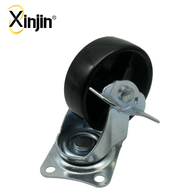 75mm nylon caster wheel white PA wheel industrial caster wheel PP castor