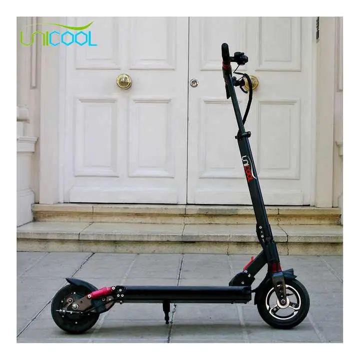 Unicool Skuter Электрический Anak Zero8 складной 2 Wheeler е-байка 36В 350 Вт постоянного тока для взрослых Kickscooter лучше чем E10 скутер