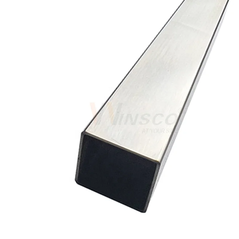 Рыночная стоимость AISI 201 класса перила из нержавеющей стали 30 мм x 30 мм Размер 1,5 мм тонкостенная квадратная сварная труба из нержавеющей стали