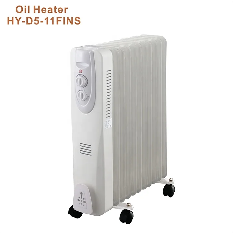 220-240V 50Hz 60Hz 3 heat settings Adjustable thermostat control Overheat protection system Oil filled Heater