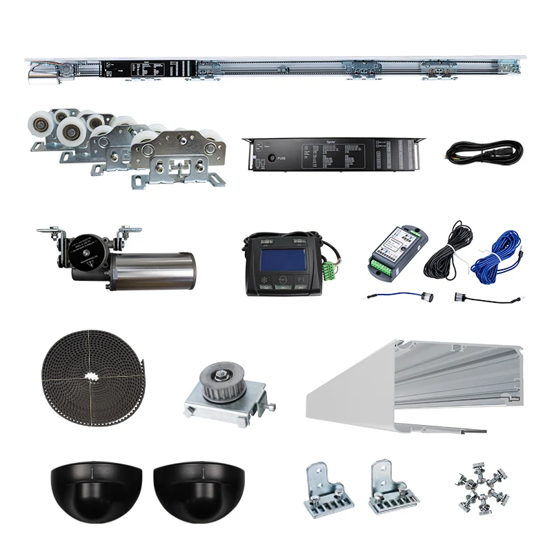 Doortec Frame & frameless automatic sliding door system SPIDER European standard EN16005