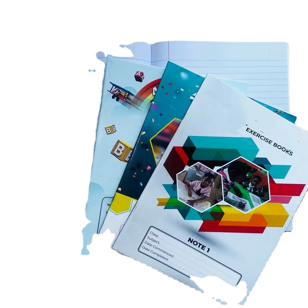 Cheap Primary School Notebooks Single Line Rule Notebook Ghana School Exercise Book 80 Pages
