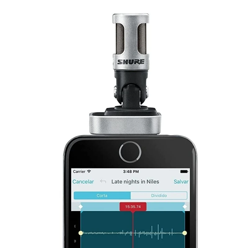 Mv88 Wireless Stereo Condenser Microphone Professional Recording Interview Outdoor Mini Noise Canceling Mic