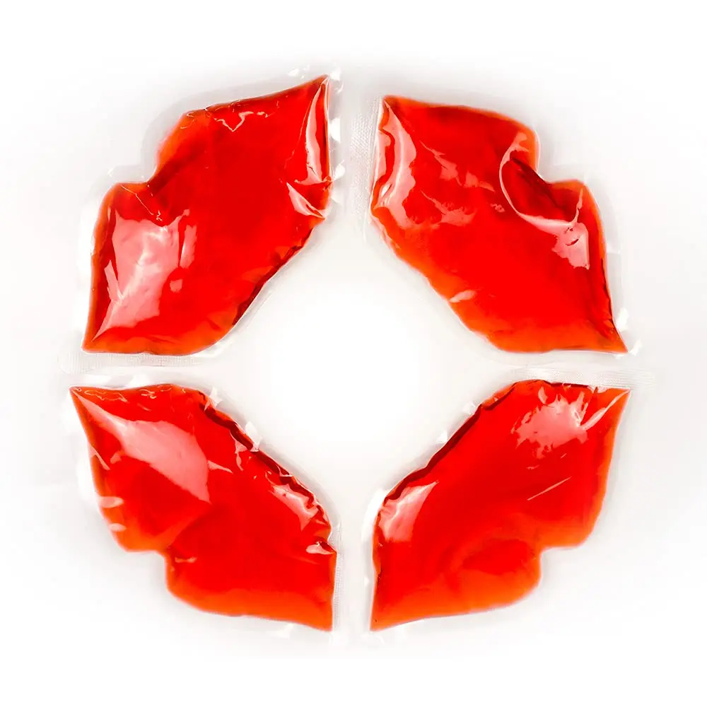 Reusable Mini Gel Lip Ice Pack For Injuries Small Cooling Gel Pad Cold Compress for Lip Surgery Swelling