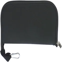 Travel Mouse Case Electronics Organizer Bag Laptop Cord Cable Accessory Pouch with Extra Rolled Up Travel Mouse Pad