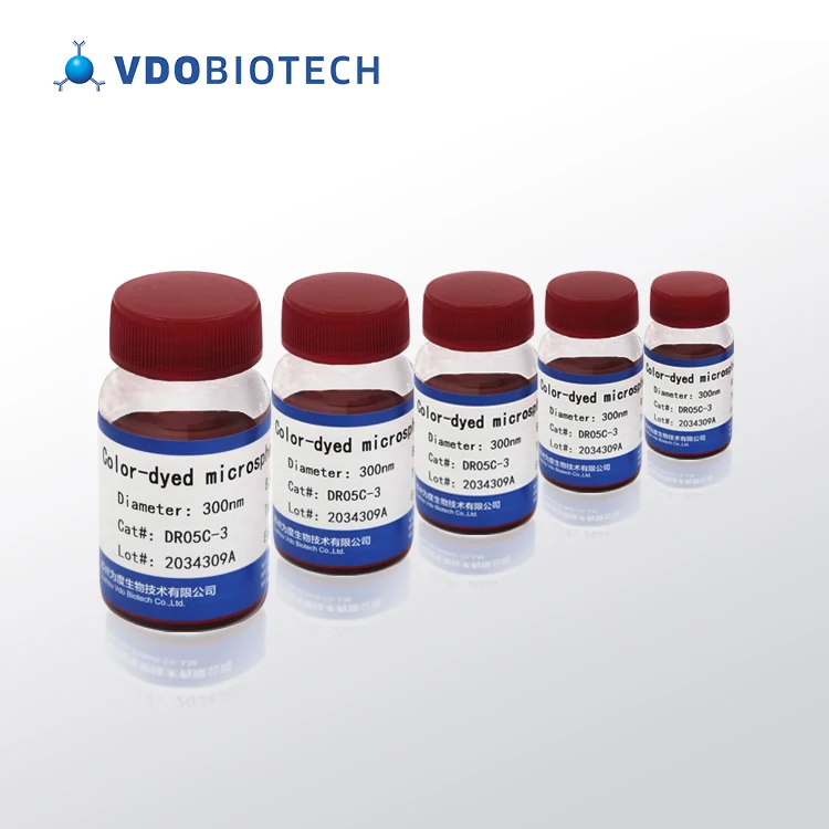 300nm Rapid Test Carboxyl Color-dyed Microspheres