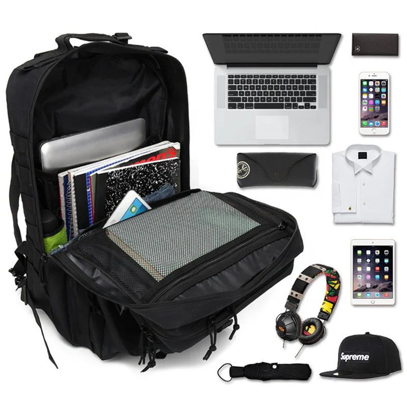 Outdoor Hiking Backpack New Design Mountaineering Hiking Backpack Climbing Bags Camping Tactical Backpack