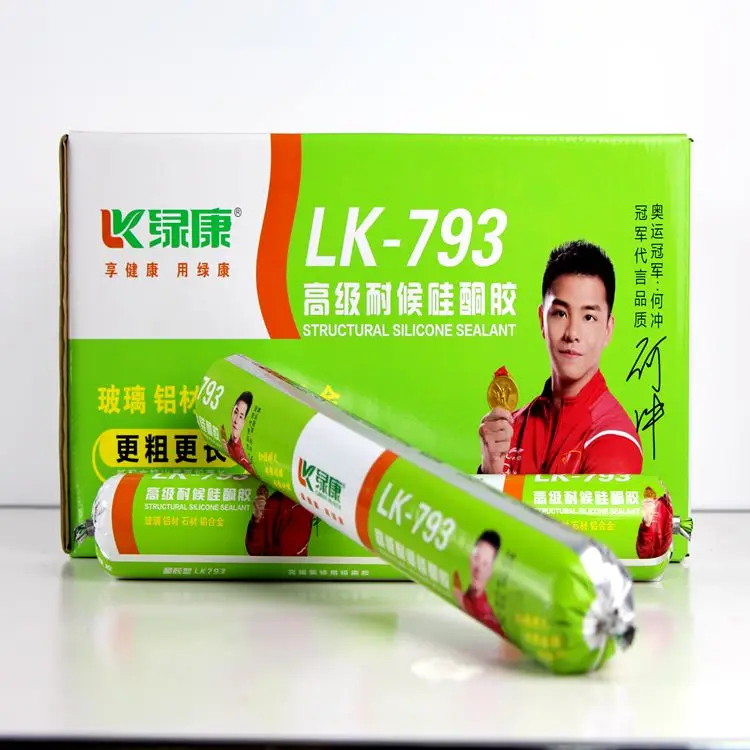 High viscosity myanmar distributor color black clear colour rtv silicone sealant glue for glass
