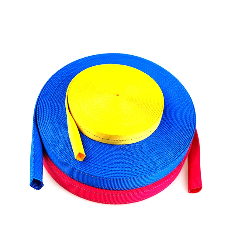 Оптовая продажа на заказ, рюкзак, нейлоновая полиэфирная ПП трубчатая тесьма 25 мм