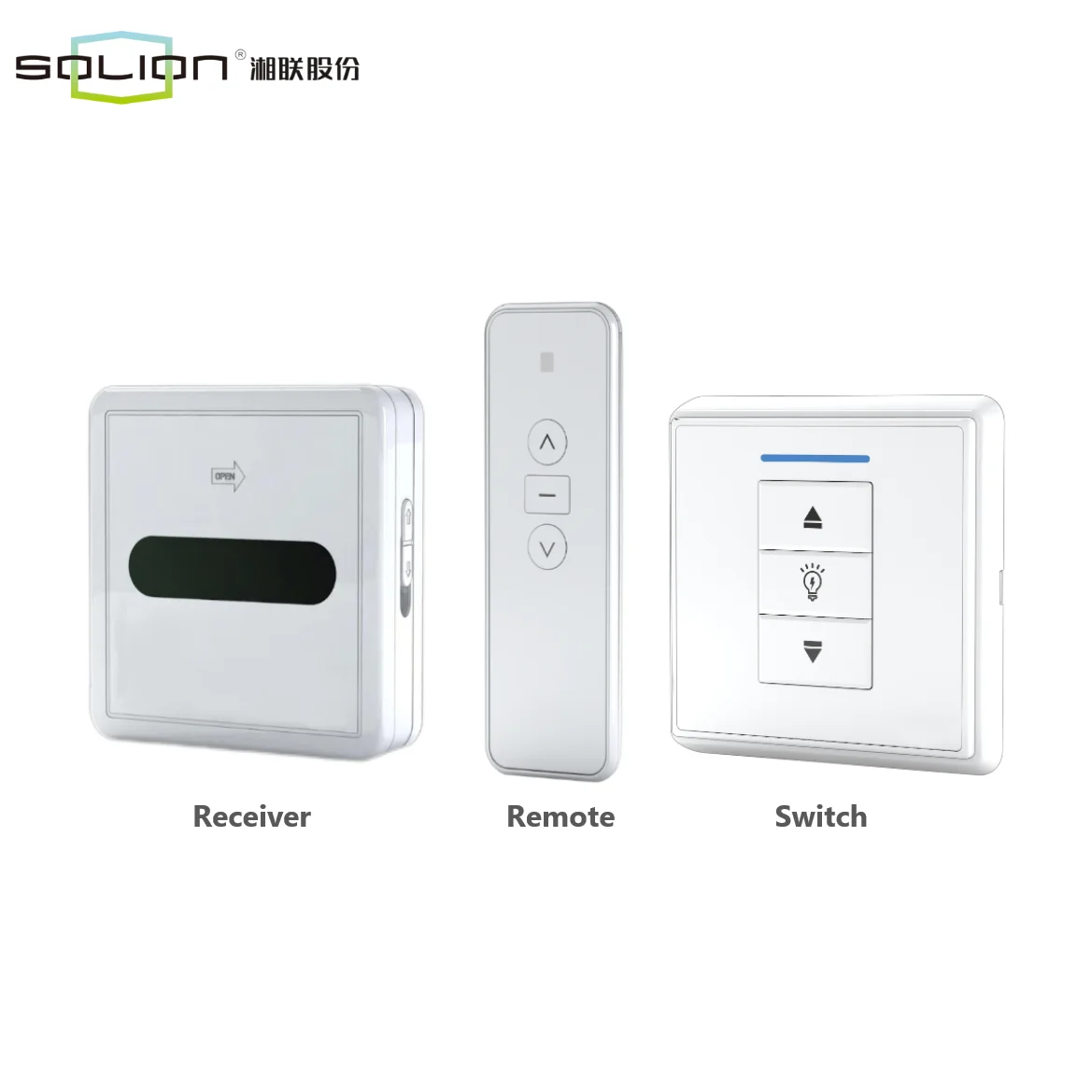 Shinilion roller shutter blinds window control system pergola auto wireless rf transmitter receiver controller