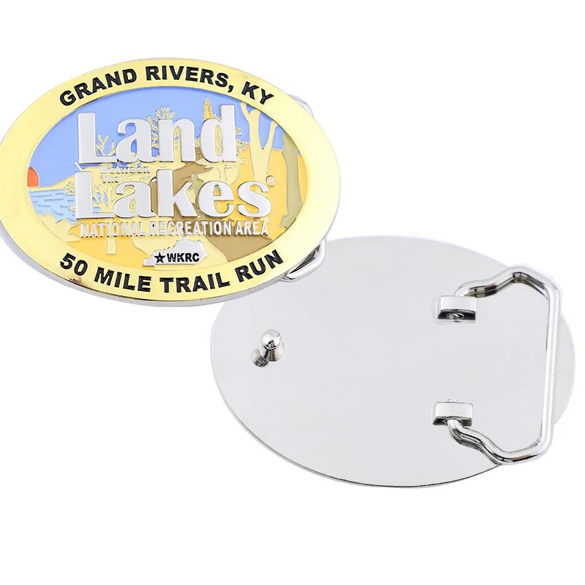 Manufacturers Free Design Metal Enamel Color 3d Belt Buckle Custom Logo Belt Buckles for Men Women