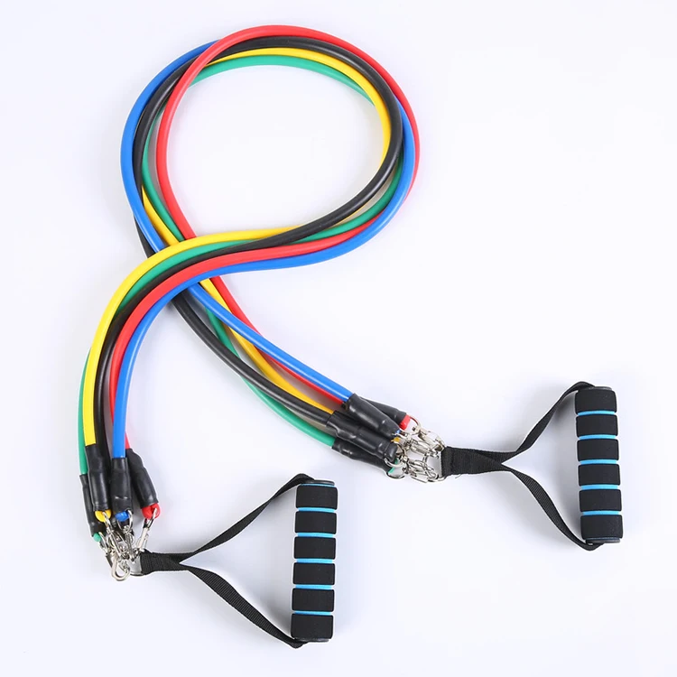 Пояс для тренировок, латексный рулон, ремешок на щиколотке, набор, устойчивая трубка