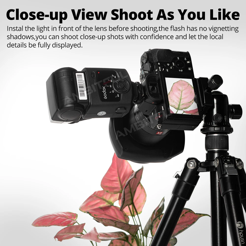 Godox ML-150 ML150 camera light ring Macro Ring Speedlite Flash Light For Canon Nikon Pentax Sony Olympus DSLR Camera