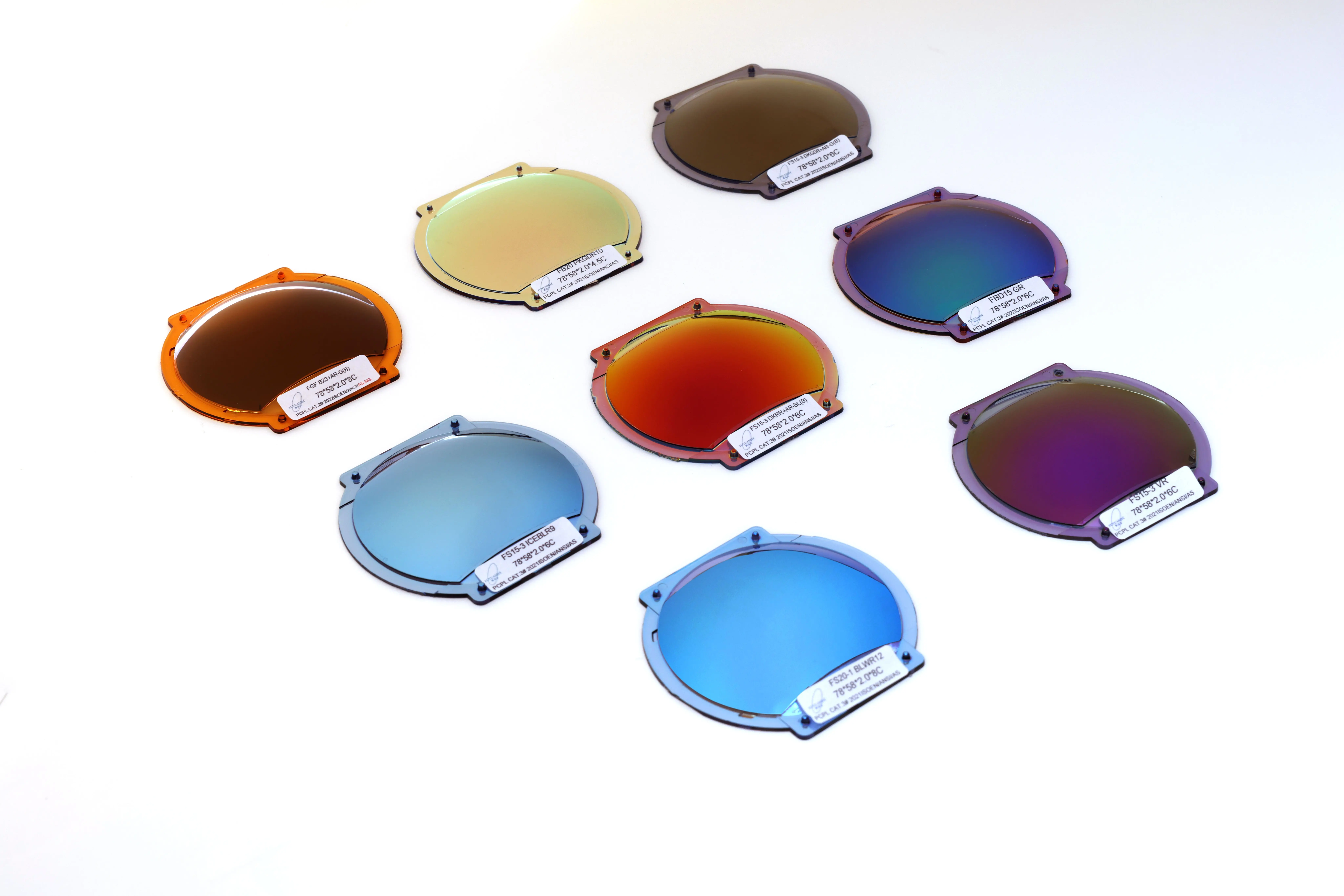 Standard ODM Protect Eyes Enhancing Color Sunglasses Lens PC  High Anti-glare Polycarbonate Polarized Lenses