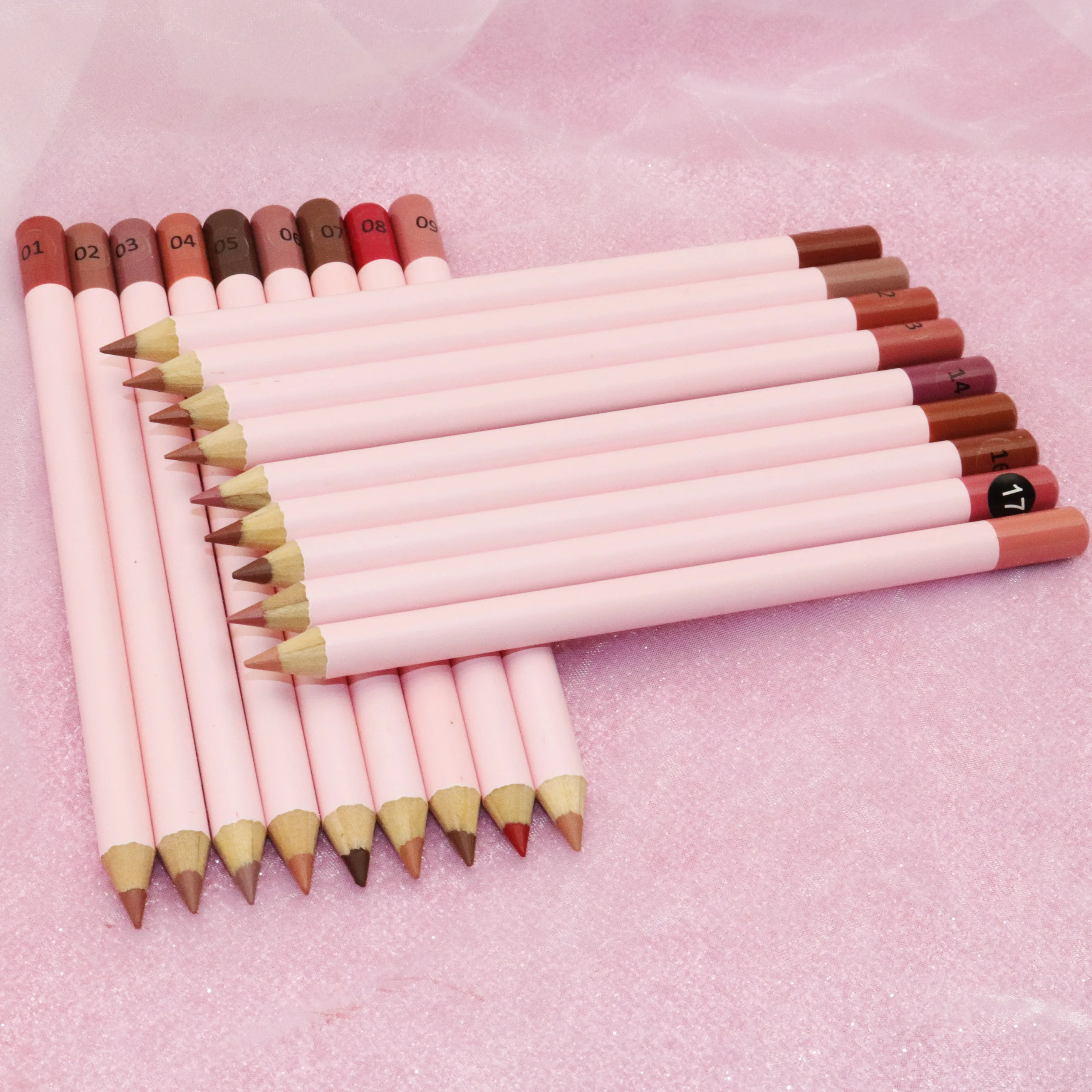 18 цветов LipLiner оптовая продажа фирменная торговая марка Водостойкий карандаш