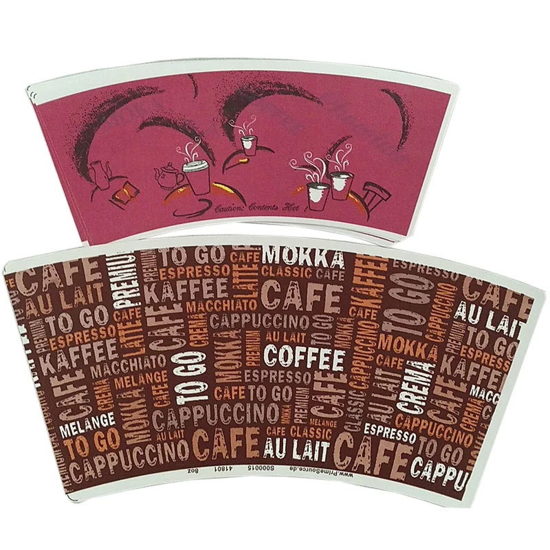 
wholesale best quality PE coated printed paper cup fan for making paper cups price 