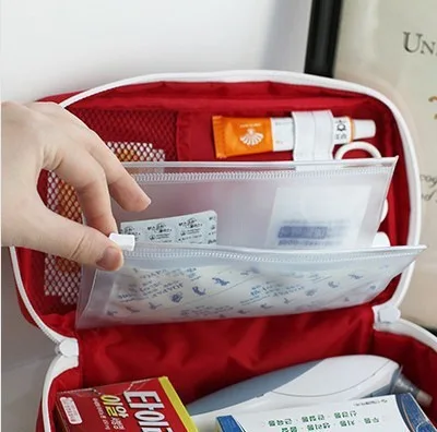 First Aid Kit Bag Empty For Home Outdoor Travel Camping Hiking,Mini Empty Medical Storage Bag Portable Pouch