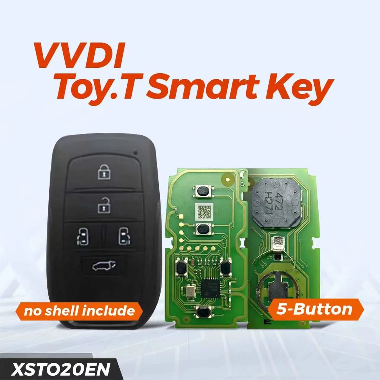 Xhorse VVDI Universal Smart Key For Toyota XM38 Smart Key XSTO01EN 4D 8A 4A All in One for KEY Max Plus Pad VVDI2 Mini Tool