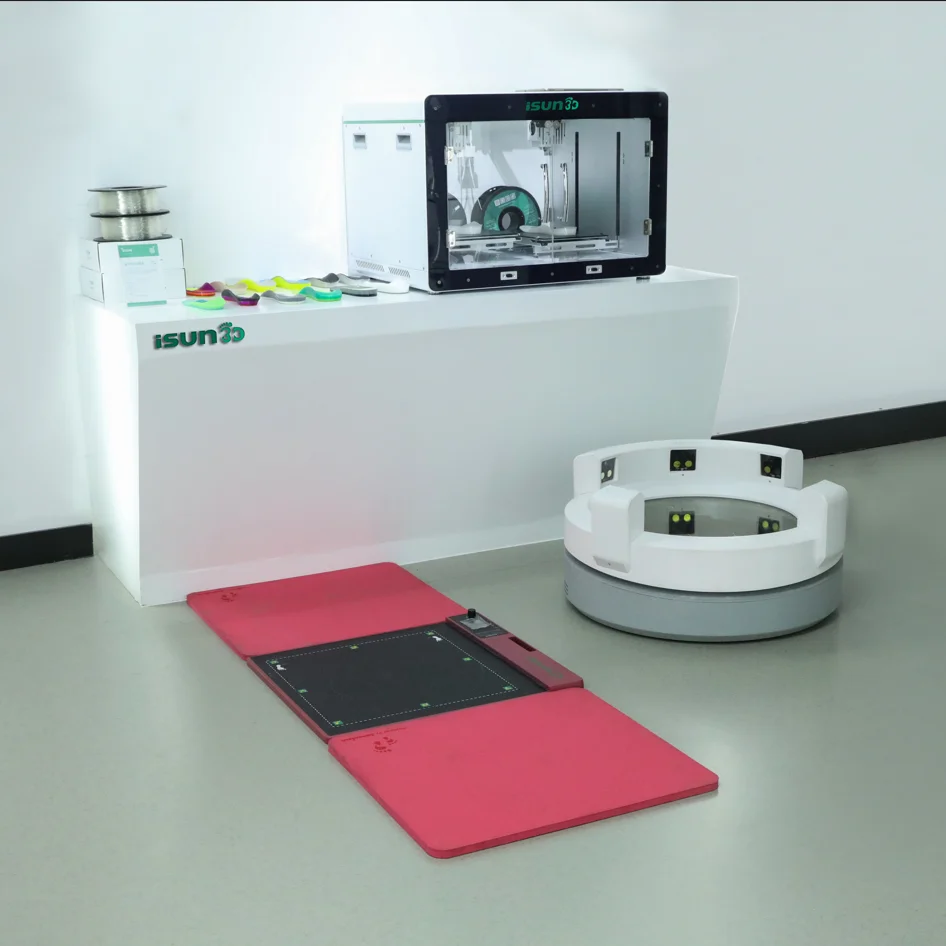Isun3d плата для анализа ходьбы сканер давления ноги тестирования 40*40 см