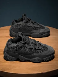 2023  mesh walking shoes plus size orange dad shoes retro casual sneakers