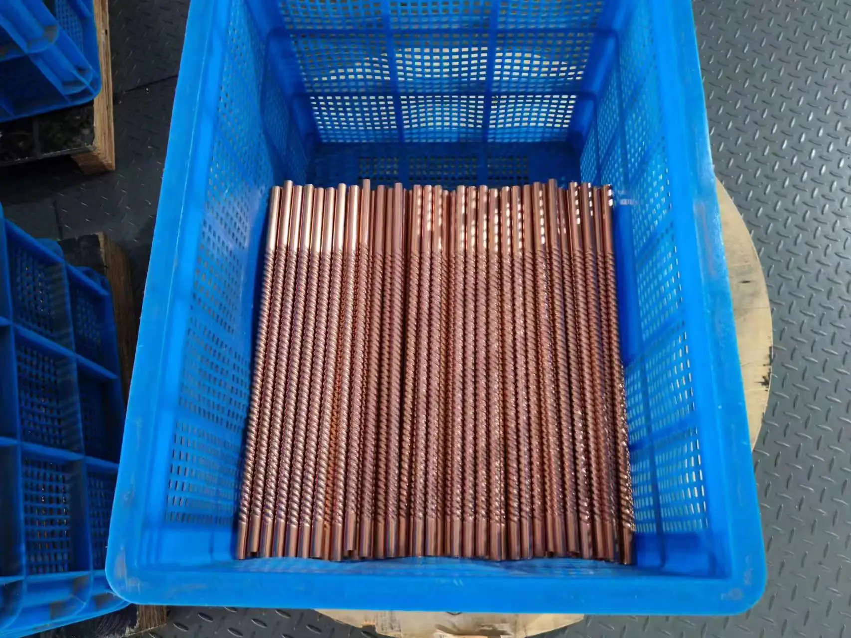 Corrugated Copper Pipe Bellowed Tube  Screw Copper Tube Air Conditioner Parts