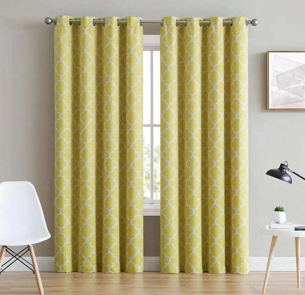 New Products Snap Up Good Quality Window Curtains Luxury Curtain Set Window