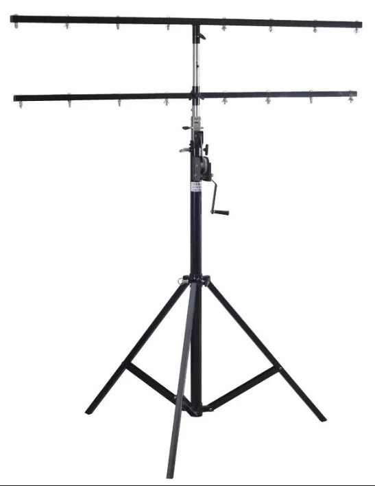 4 m Height 3 m Long Triangle Truss  Crank Stand Kit Winch Cranks Light Tower