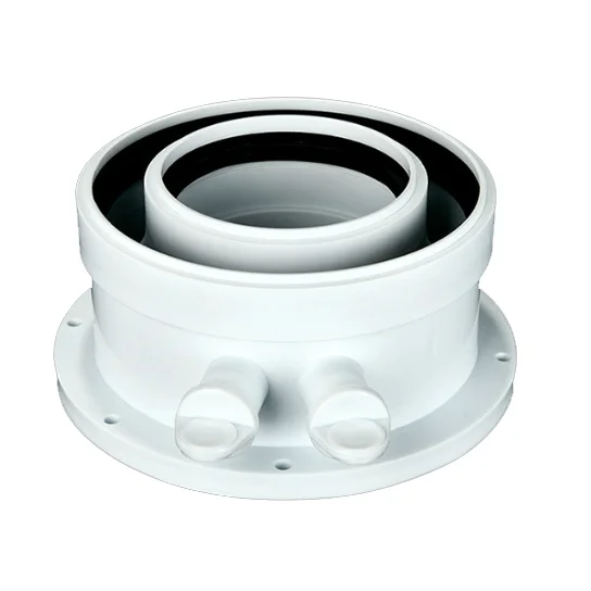 Factory 60/100mm 80/125mm aluminum extension flue pipe for gas stove