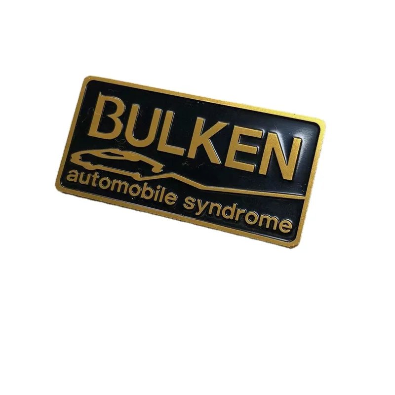 Индивидуальная алюминиевая этикетка с логотипом Золотая Алмазная резка металлическая анодированная табличка для мебели