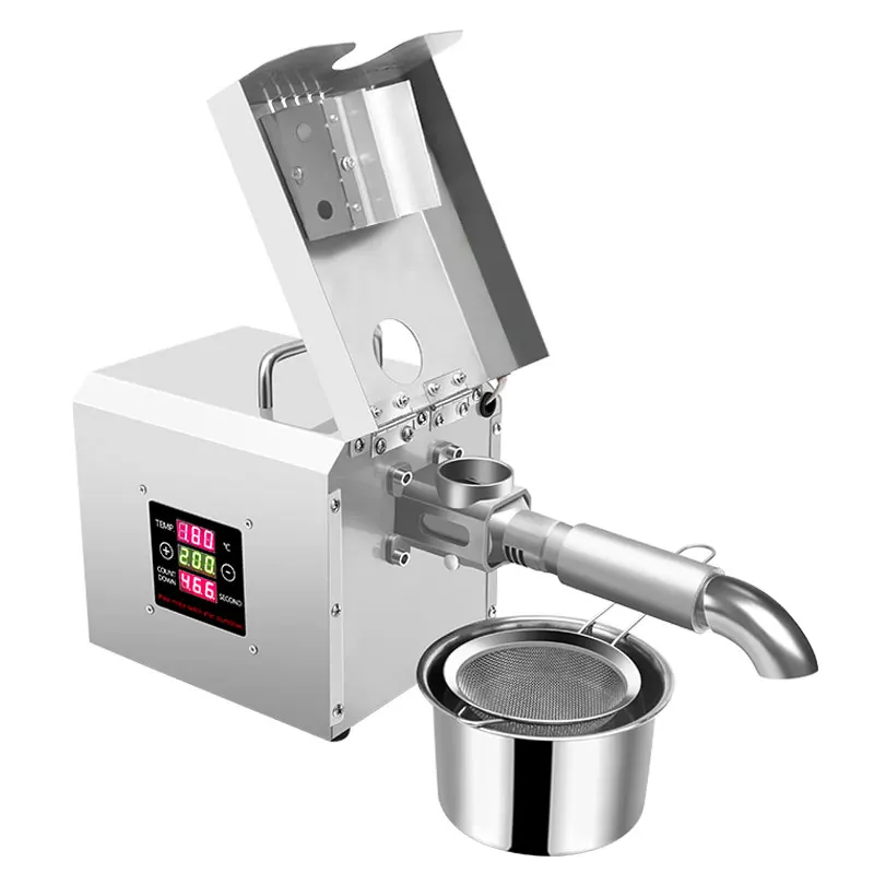 Small Oil Press Stainless Steel for Home Use Oil Extraction High Quality Seed Oil Presser
