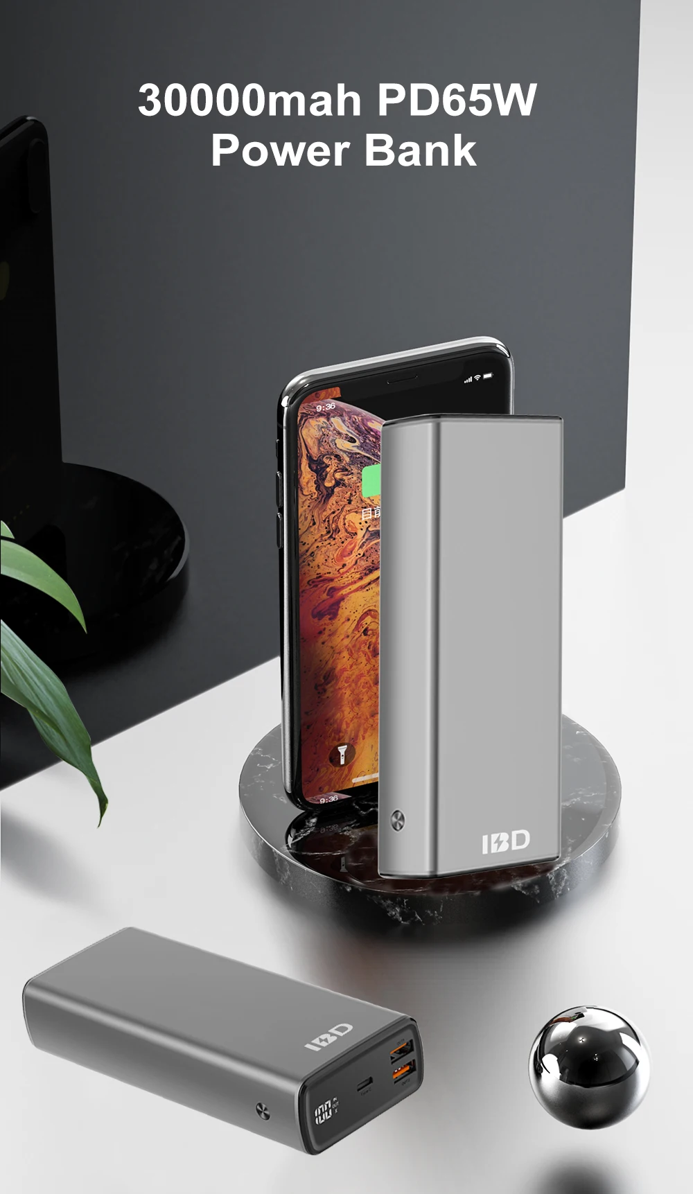 Power Bank 50000 mah Four Port Output Digital 10000Mah Portable Power Bank Module Board Battery Charger Pcb