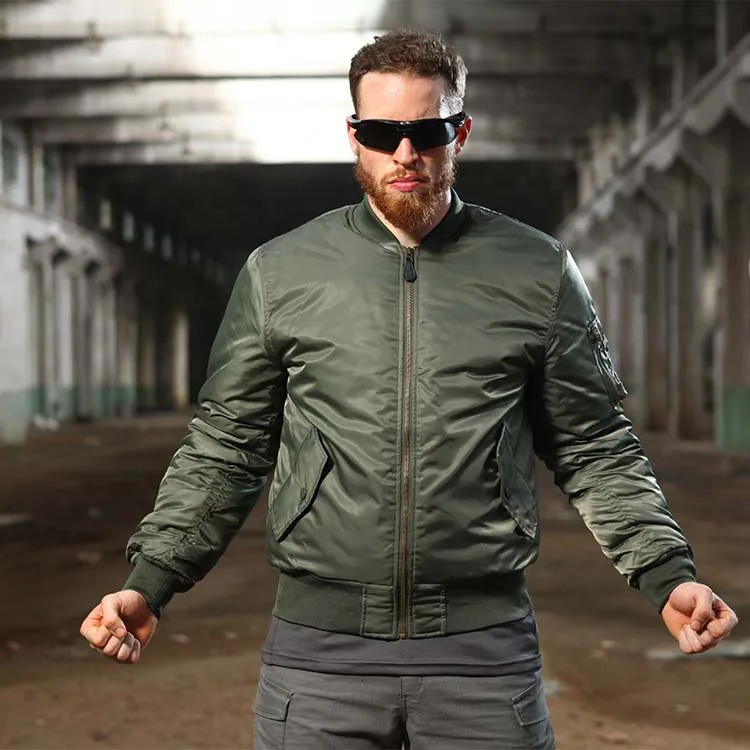 Best Selling Contrast Mens Padded Coats Nylon Jacket Coat Warm Winter Mens Jacket