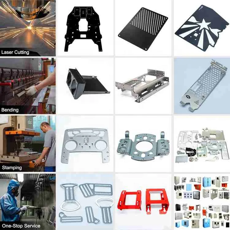 OEM Customized Precision Sheet Metal Stamping Bending Small Electronic Instrument Accessories Bending Metal Parts