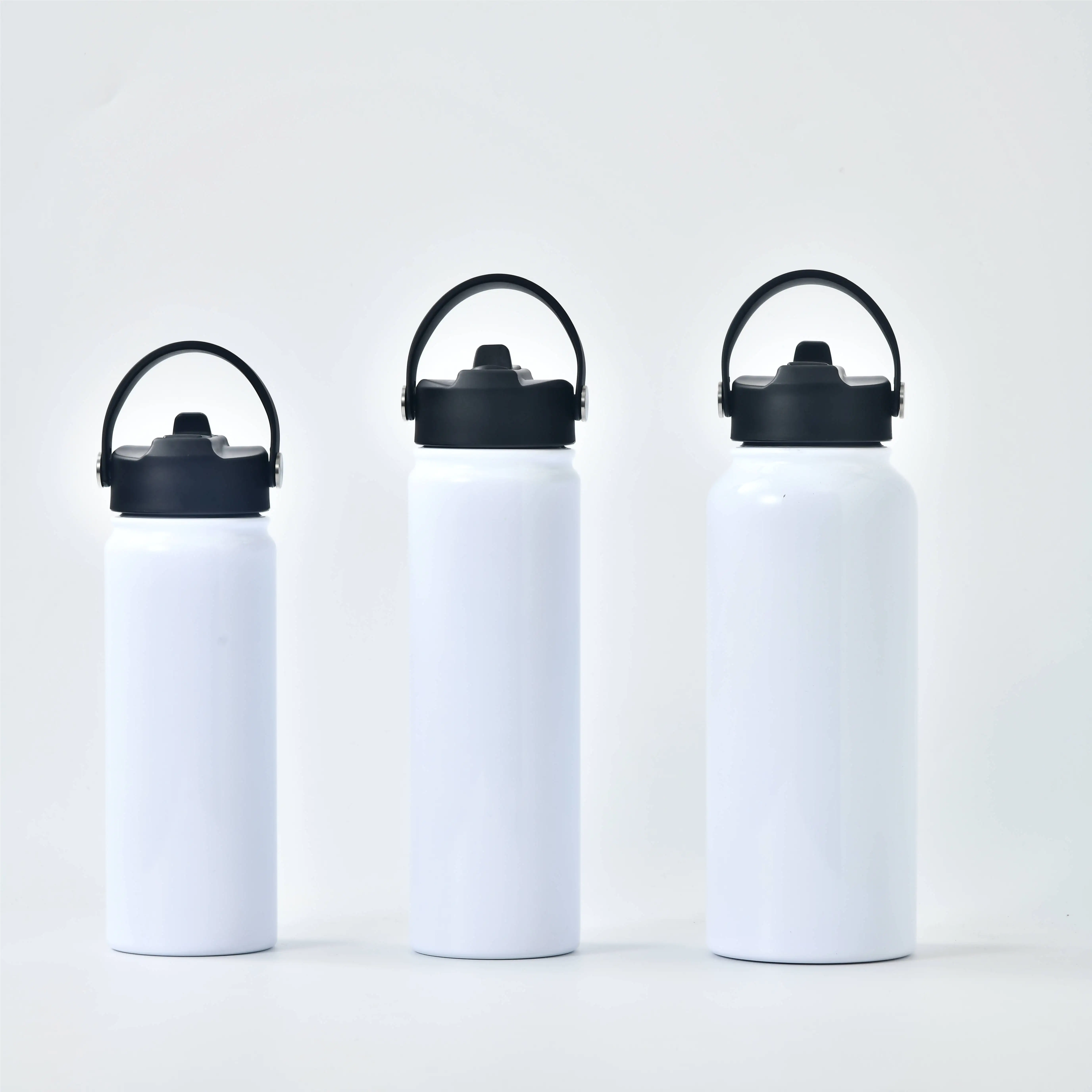 US RTS sublimation 20oz sport water bottle Total straight non tapered all straight Tall skinny slim with flip straw for travel