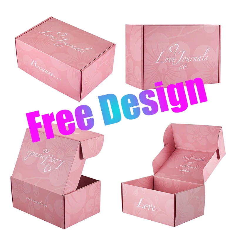 Eco-Friendly Natural Beauty Monthly Subscription Mailer Colorful Mailing Shipping Boxes Supplement Packaging Box For Cosmetic