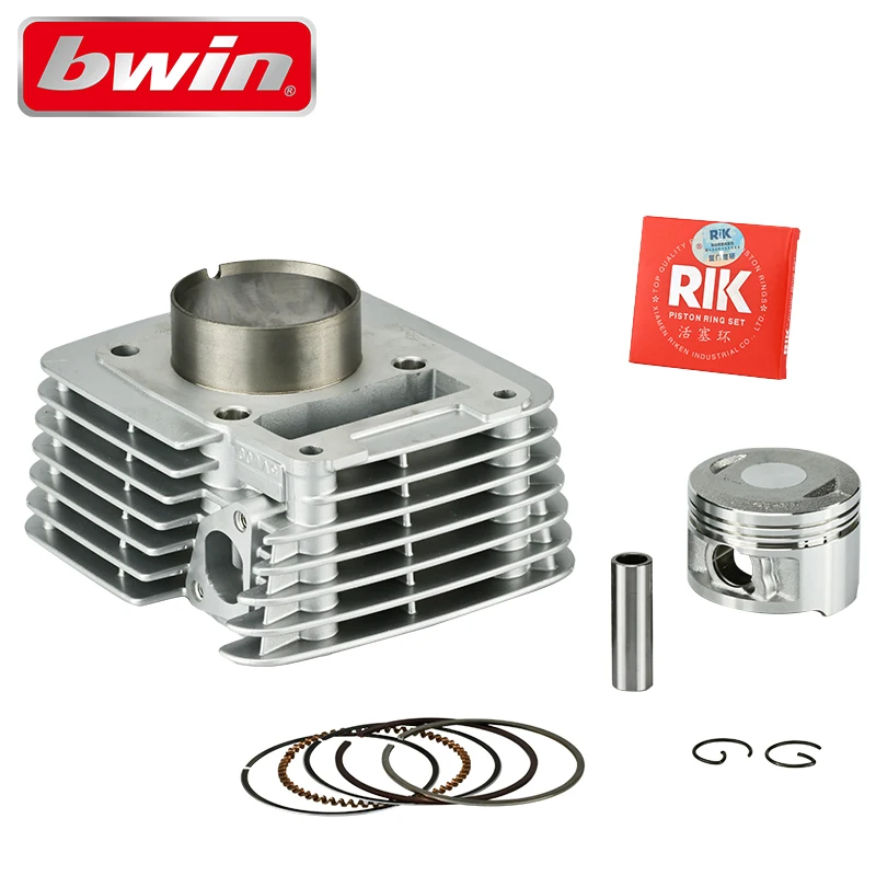 YBR bore 54mm fit for STX125 OEM aluminum alloy engine assembly spare parts motorcycle cylinder single block kits for YAMAHA