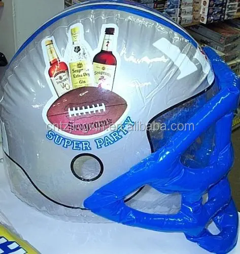 Inflatable Novelty Multicolor Spikes Helmet Hat for Punk 80s Concert Fancy party Dress