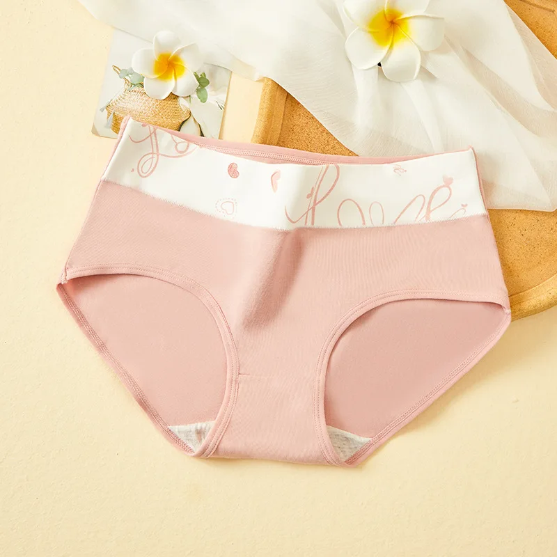 Y005-1 Wholesale Soft Pure Cotton Girls Briefs Multi Color Printed Children Underpants
