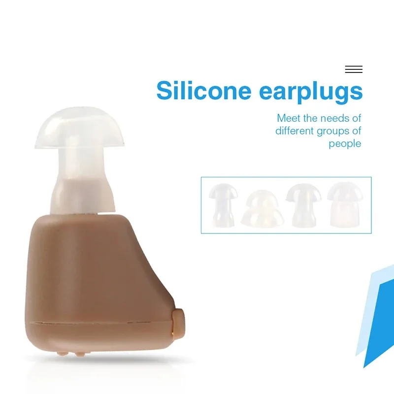Mini Rechargeable Hearing Aid For The Deaf Sound Amplifier Hearing Aid